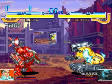 Cyberbots - Fullmetal Madness (JP) screen shot game playing